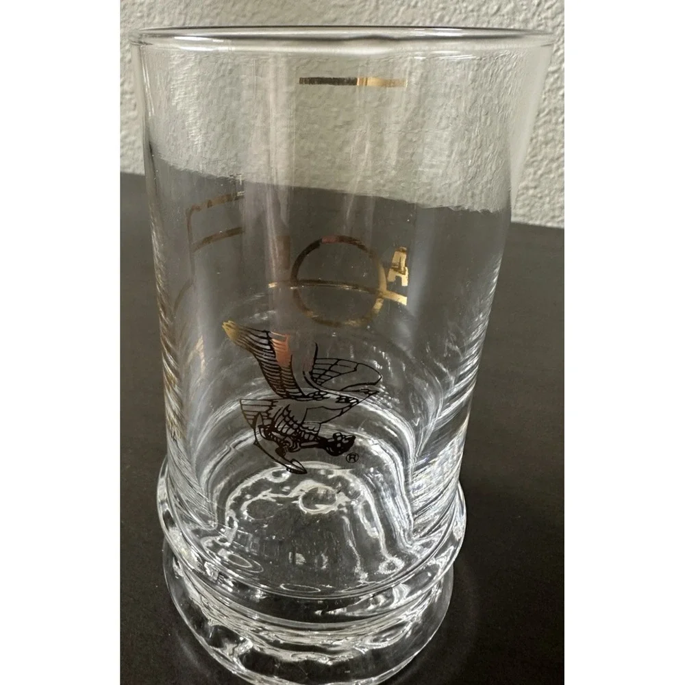 Mid-Cent Mod Plimsoll Lines Mark Load Line Glasses Set of 6 Nautical Markings
